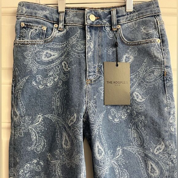 The Kooples Straight Cropped Jeans - Picture 4 of 12